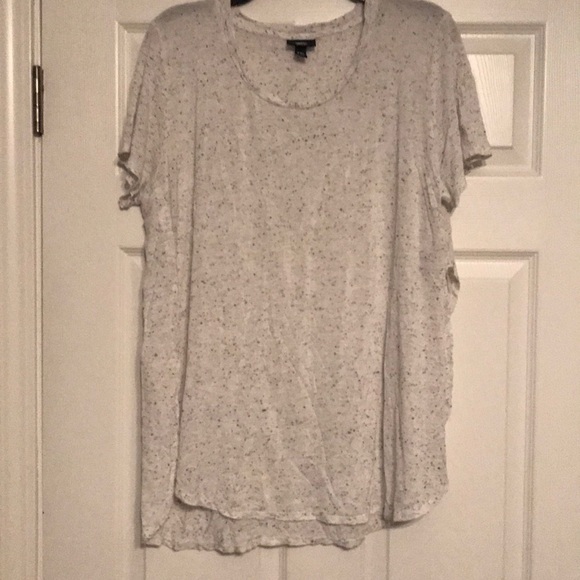 Mossimo Supply Co. Tops - White speckled tunic